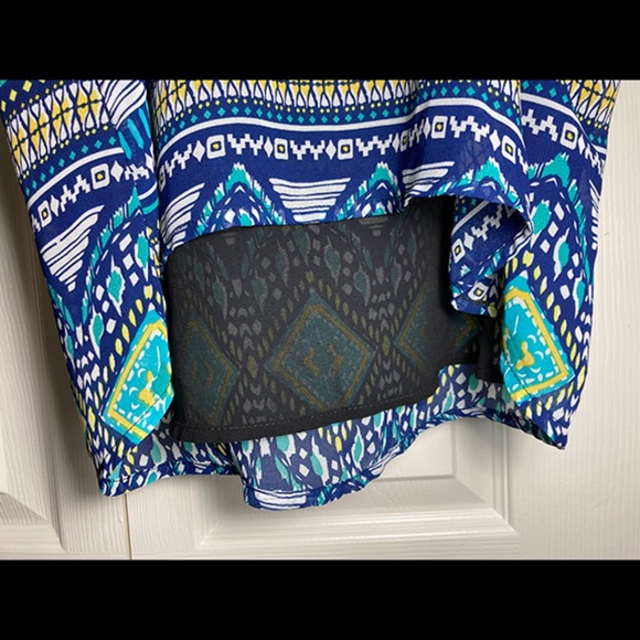 TRIBAL PRINT CROP CAMI - Picture 5 of 6